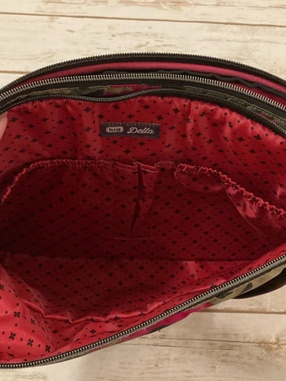 Lug Delta laptop bag in Orchid Camo